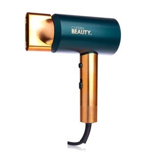 Brand New HotShot Compact Lightweight Hair Dryer Cortex Beauty Teal/Good in Box